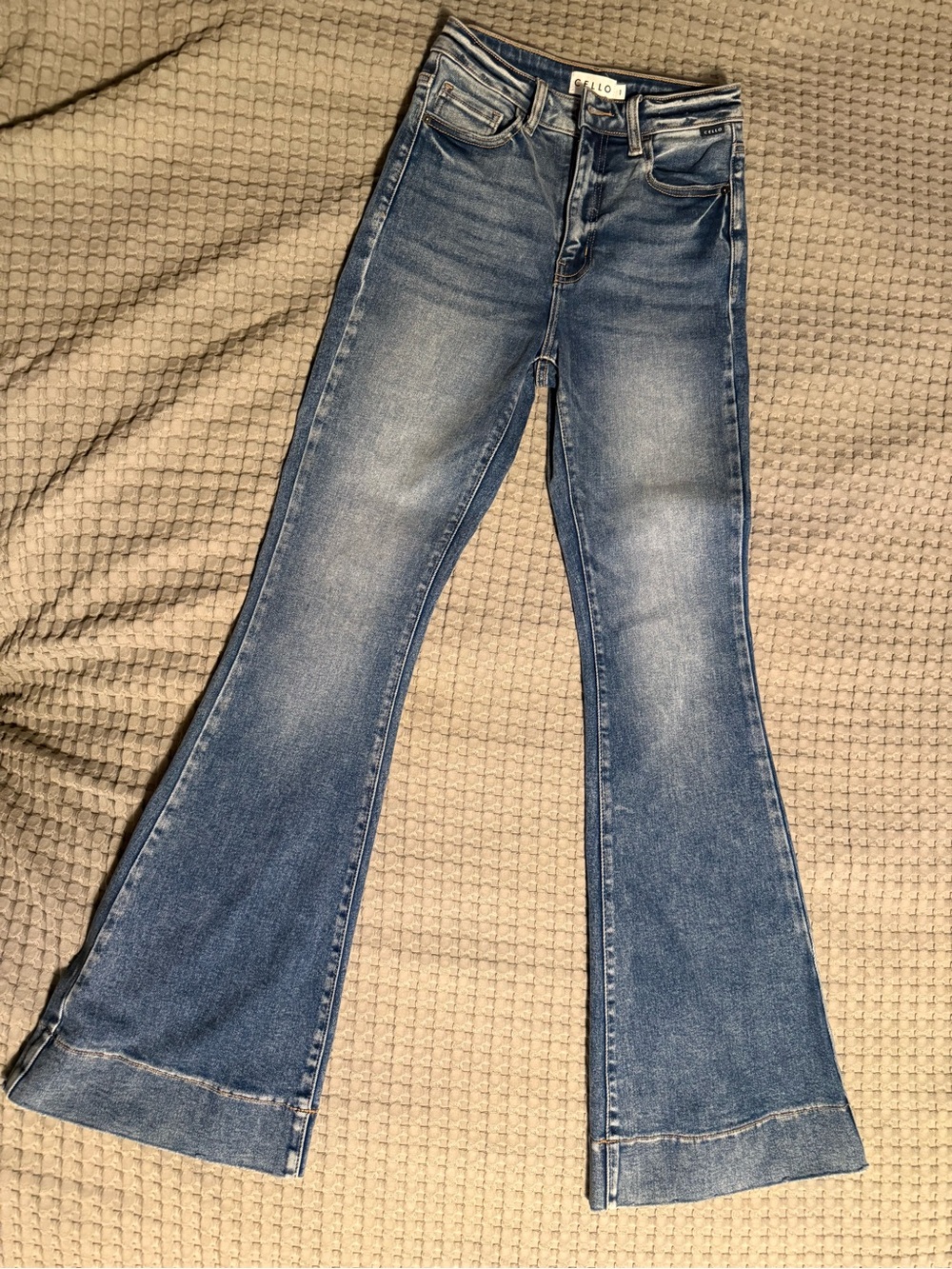 Cello - Brand New! Women’s  Blue Flare Jeans